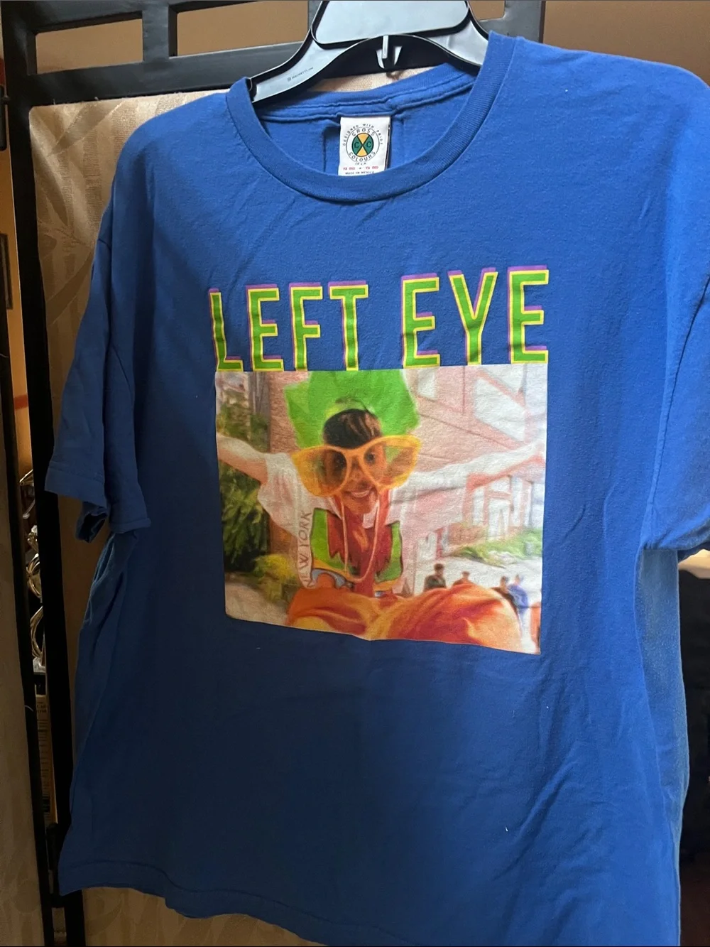 LEFT EYE Graphic Short Sleeve Tee - Blue